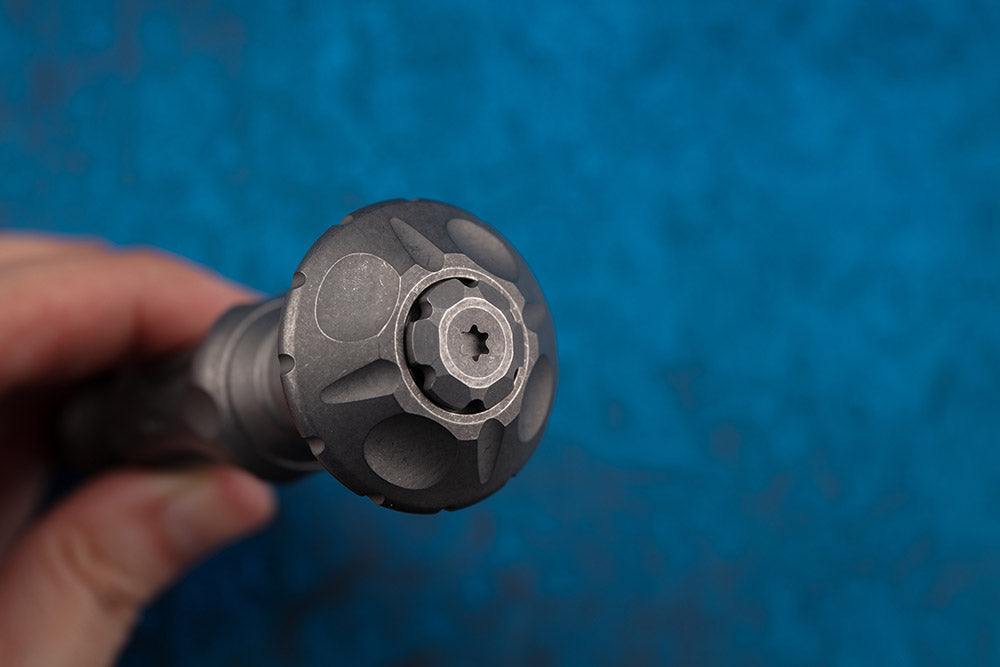** HERE NOW ** MAXACE MEDIATOR -TITANIUM SCREWDRIVER WITH TORX BITS