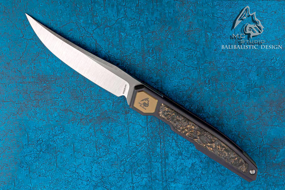 MAXACE PERSIAN - M390 BLADE - FRONT FLIPPER - BALIBALISTIC DESIGN