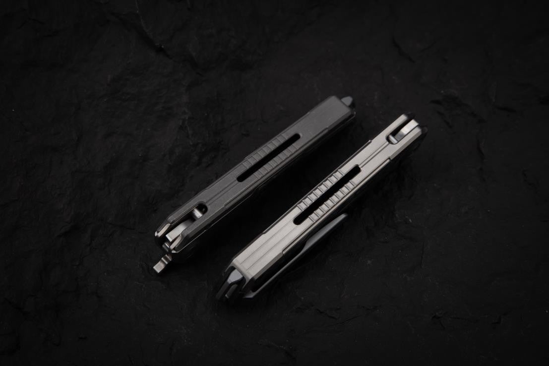 # ** HERE NOW ** MAXACE KESTREL - M390 Blade - NEW SPEARPOINT BLADE