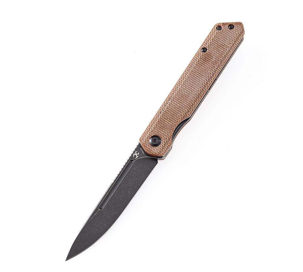 ** HERE NOW ** KANSEPT KNIVES - PRICKLE 1012 - S35VN OR 154CM blade - CARBON FIBER OR G10 Handle - FRONT FLIPPER - True Talon