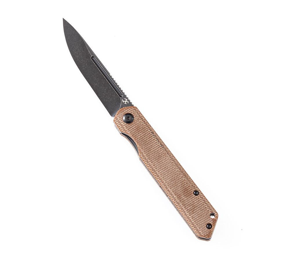 ** HERE NOW ** KANSEPT KNIVES - PRICKLE 1012 - S35VN OR 154CM blade - CARBON FIBER OR G10 Handle - FRONT FLIPPER - True Talon