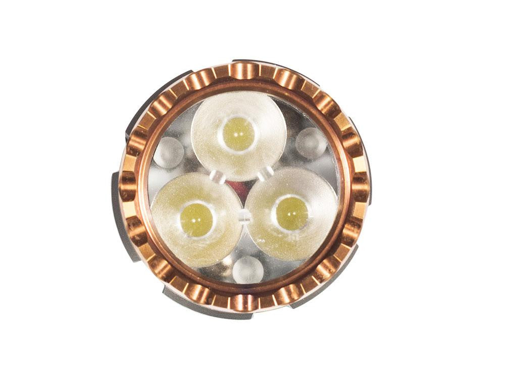 ** 2300 Lumens ** Acebeam TK17 - Only 83mm long - Gold plated switch and clip - True Talon