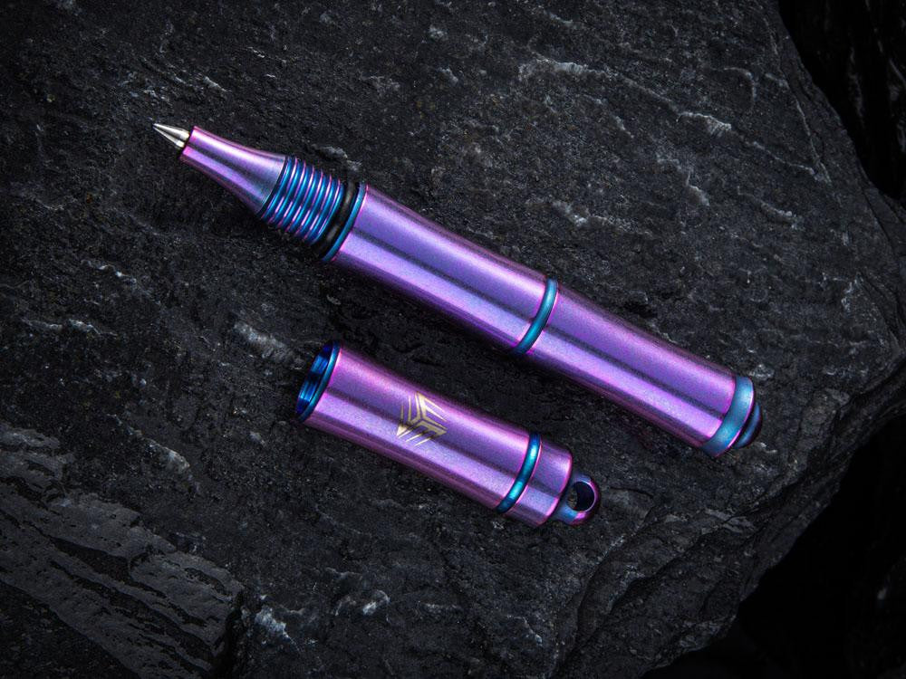 ** BACK AGAIN ** WE Knife TP-04 - Syrinx Titanium Pen - True Talon