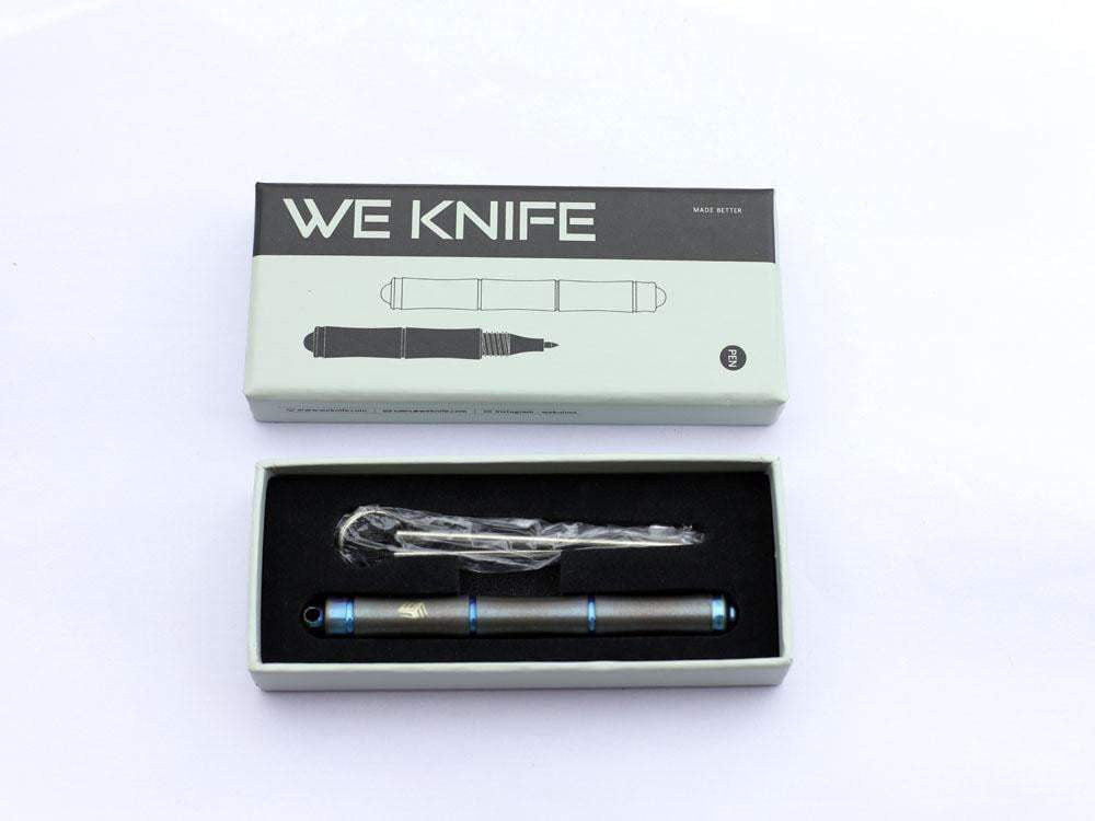 ** BACK AGAIN ** WE Knife TP-04 - Syrinx Titanium Pen - True Talon