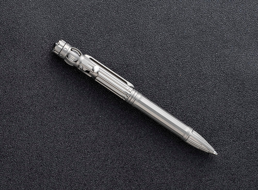 WE KNIFE TP-007A - BACULUS TITANIUM PEN - BOLT ACTION