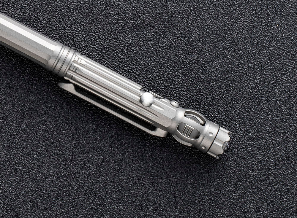 WE KNIFE TP-007A - BACULUS TITANIUM PEN - BOLT ACTION