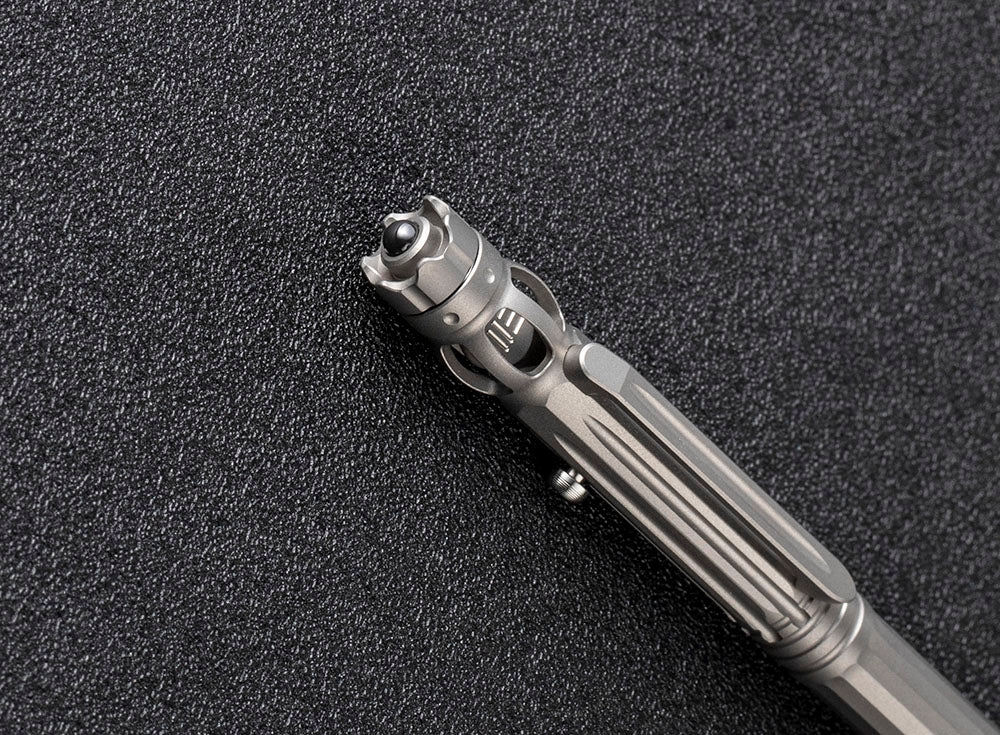 WE KNIFE TP-007A - BACULUS TITANIUM PEN - BOLT ACTION