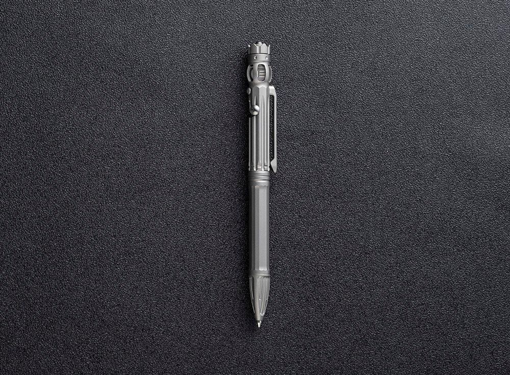 WE KNIFE TP-007A - BACULUS TITANIUM PEN - BOLT ACTION