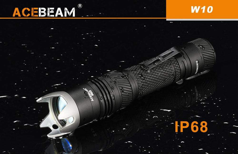 Acebeam W10 - 1 Kilometer Range - White Laser - True Talon