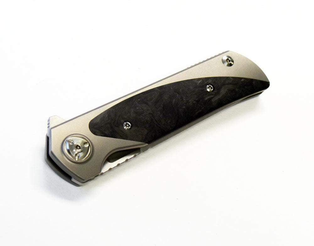 SOLD OUT - Liong Mah - Warrior 2 V2 - M390 Blade - Carbon Fiber - True Talon