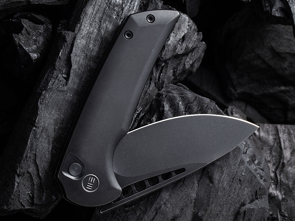 WE Knives - WE054BL MINI MALICE - 20CV Blade - Button Lock - Ferrum Forge Design