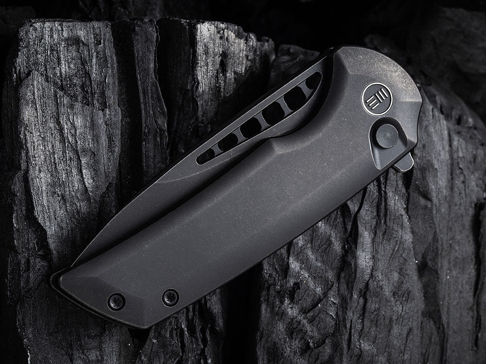 WE Knives - WE054BL MINI MALICE - 20CV Blade - Button Lock - Ferrum Forge Design