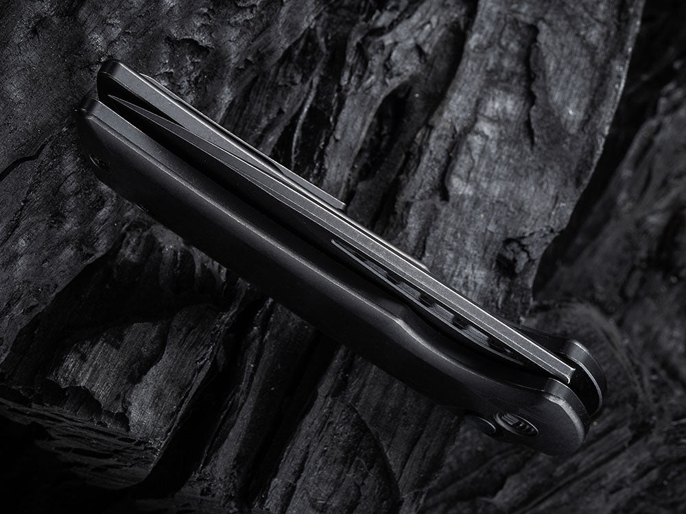 WE Knives - WE054BL MINI MALICE - 20CV Blade - Button Lock - Ferrum Forge Design