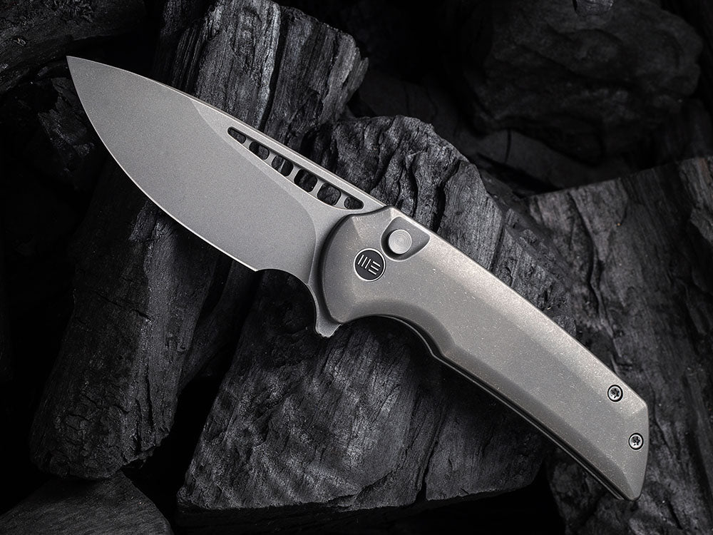 WE Knives - WE054BL MINI MALICE - 20CV Blade - Button Lock - Ferrum Forge Design