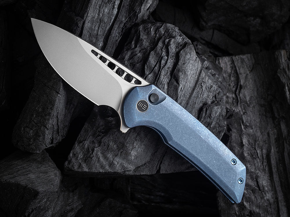 WE Knives - WE054BL MINI MALICE - 20CV Blade - Button Lock - Ferrum Forge Design