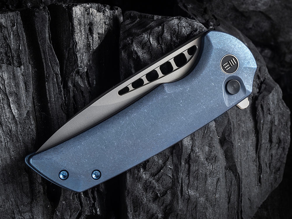WE Knives - WE054BL MINI MALICE - 20CV Blade - Button Lock - Ferrum Forge Design