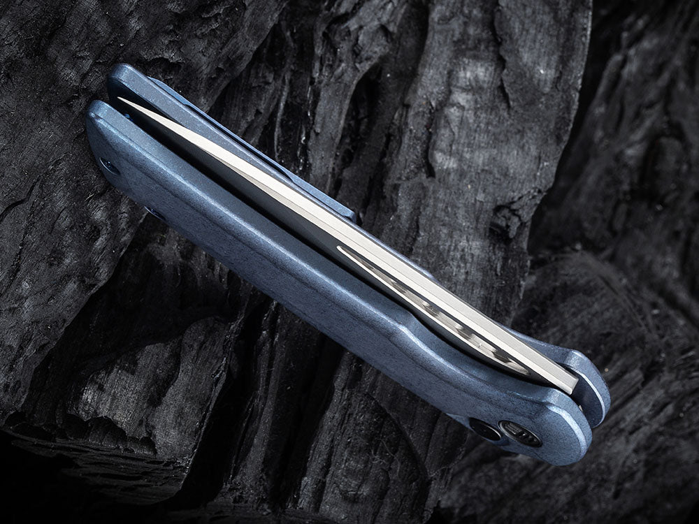 WE Knives - WE054BL MINI MALICE - 20CV Blade - Button Lock - Ferrum Forge Design