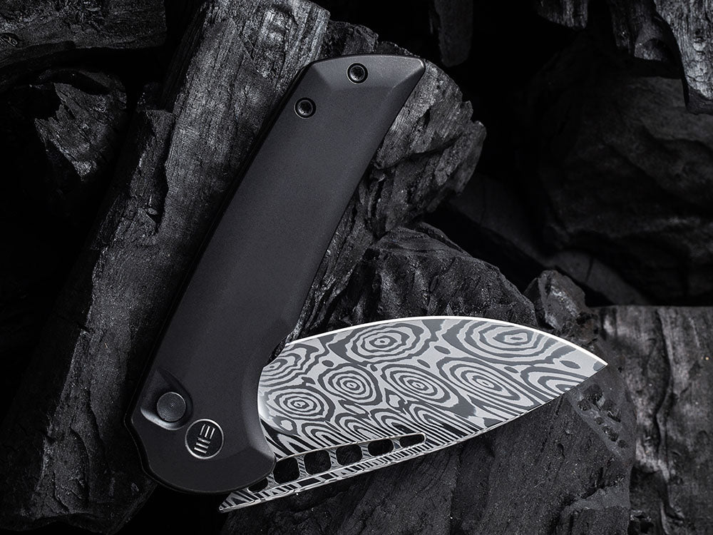 WE Knives - WE054BL MINI MALICE - 20CV Blade - Button Lock - Ferrum Forge Design
