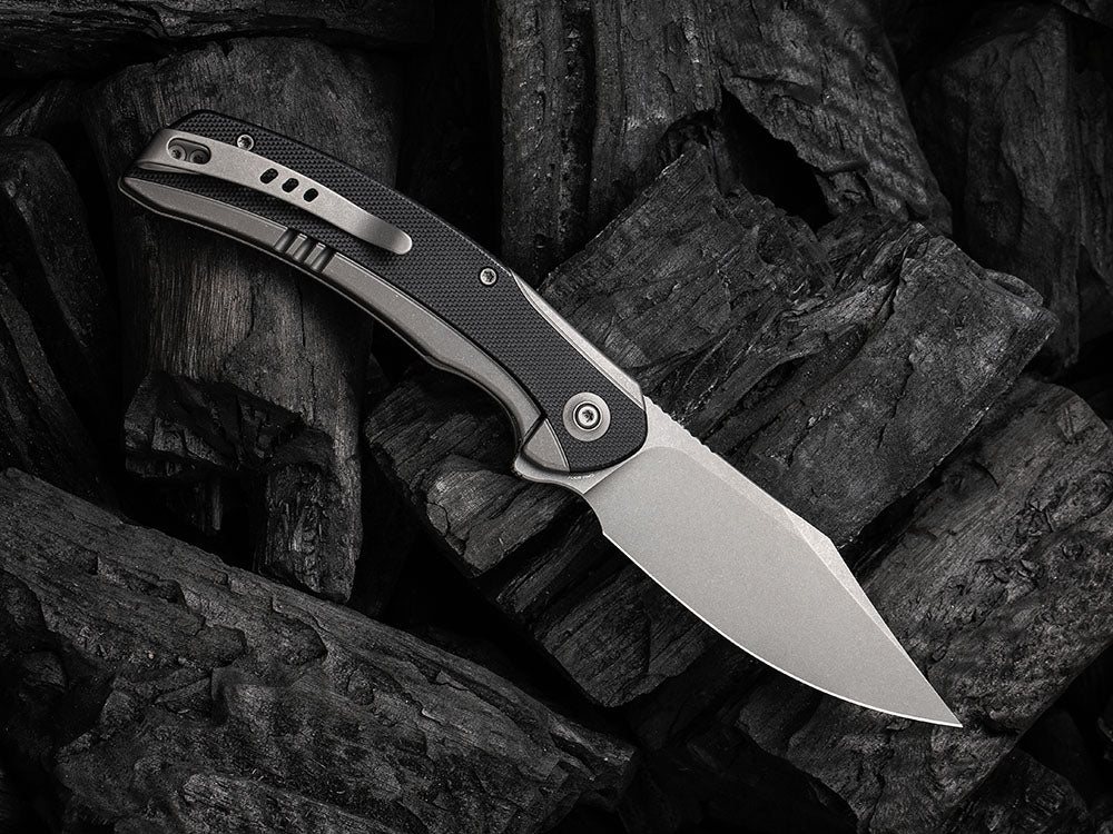 ** COMING SOON ** - WE Knife WE19022 - SNICK - 20CV or Damasteel Blade - Titanium Handle