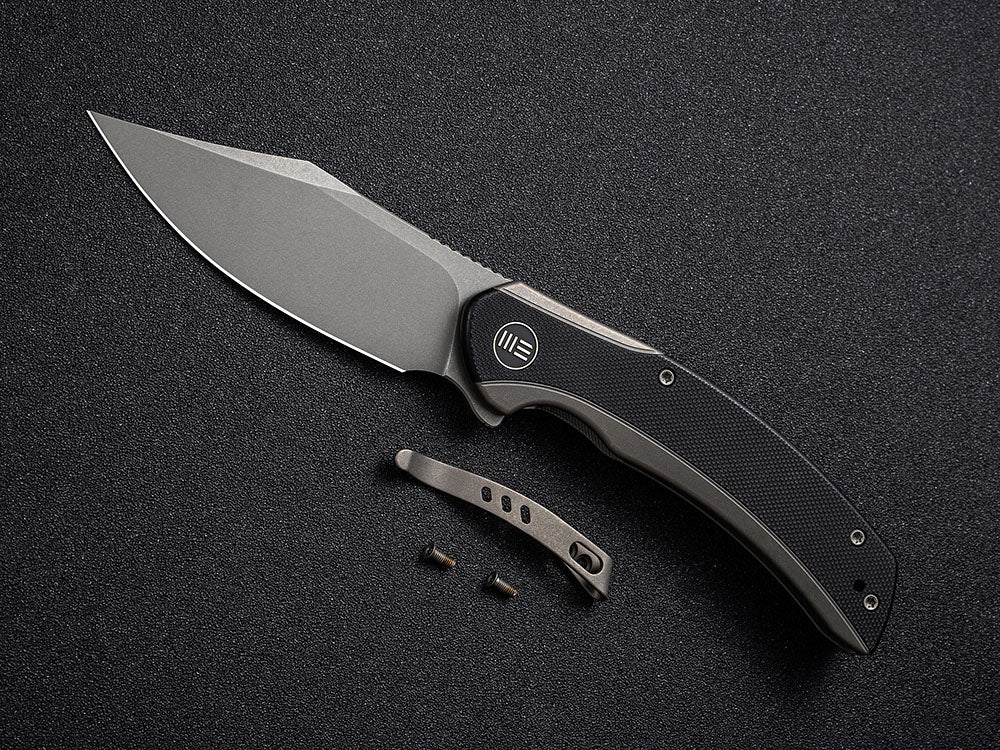 ** COMING SOON ** - WE Knife WE19022 - SNICK - 20CV or Damasteel Blade - Titanium Handle