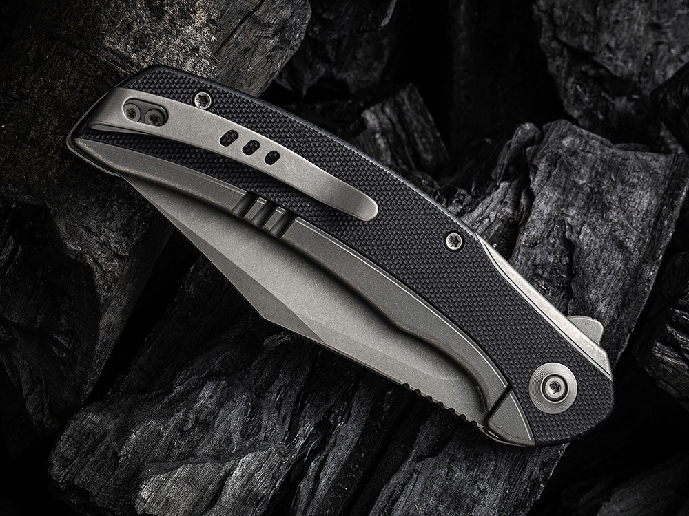 ** COMING SOON ** - WE Knife WE19022 - SNICK - 20CV or Damasteel Blade - Titanium Handle