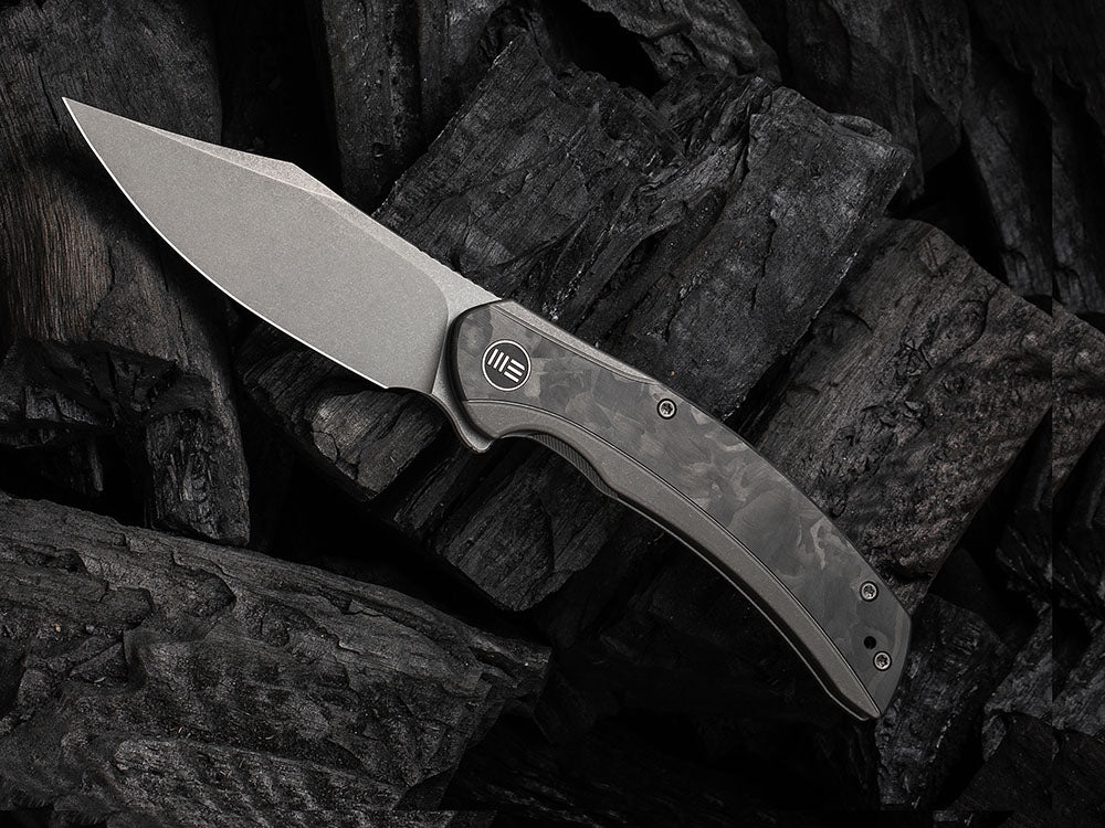 ** COMING SOON ** - WE Knife WE19022 - SNICK - 20CV or Damasteel Blade - Titanium Handle