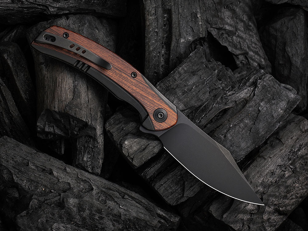 ** COMING SOON ** - WE Knife WE19022 - SNICK - 20CV or Damasteel Blade - Titanium Handle