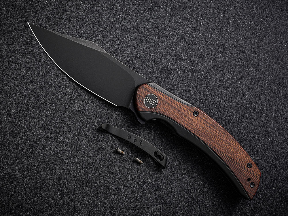 ** COMING SOON ** - WE Knife WE19022 - SNICK - 20CV or Damasteel Blade - Titanium Handle