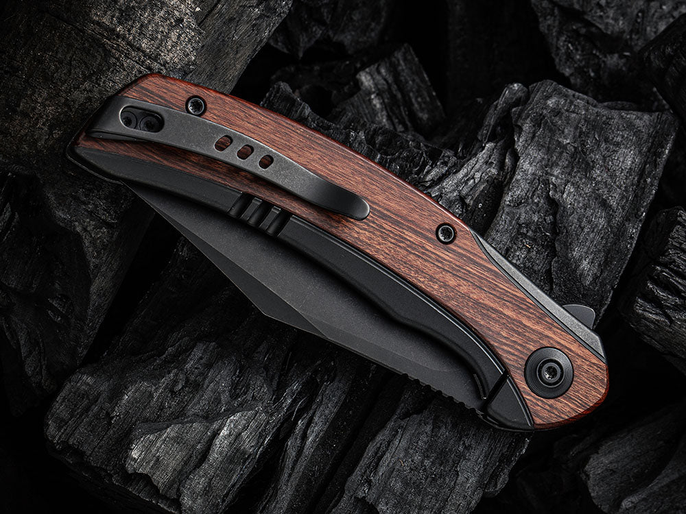 ** COMING SOON ** - WE Knife WE19022 - SNICK - 20CV or Damasteel Blade - Titanium Handle