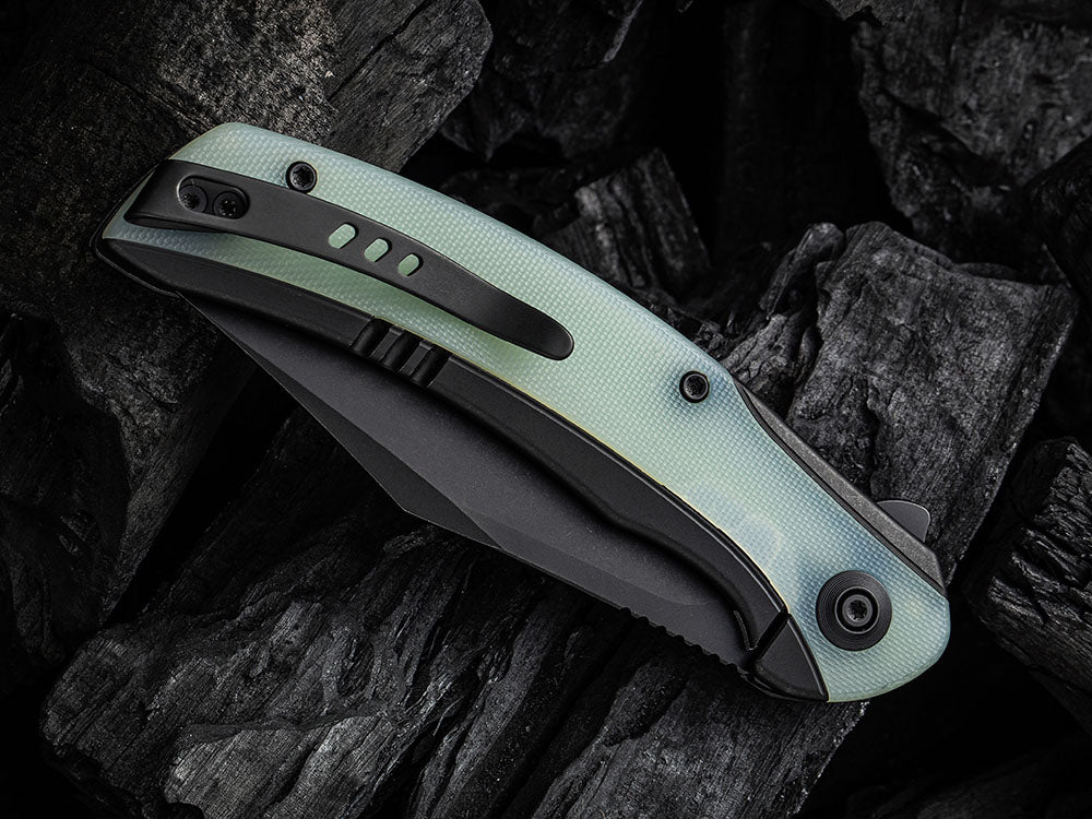 ** COMING SOON ** - WE Knife WE19022 - SNICK - 20CV or Damasteel Blade - Titanium Handle