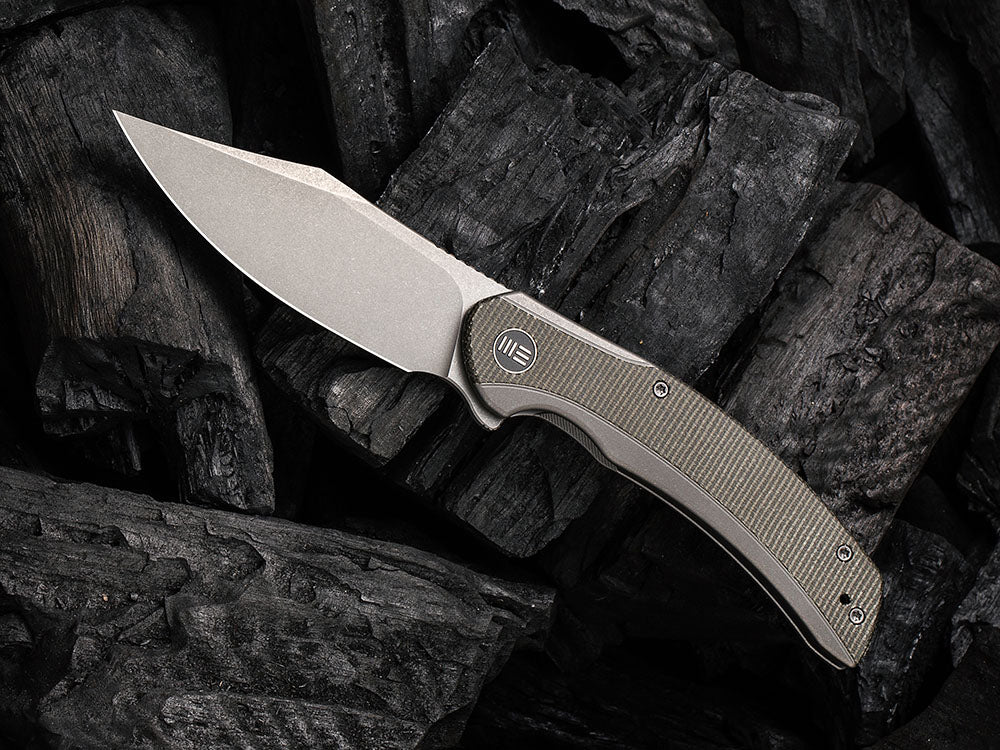 ** COMING SOON ** - WE Knife WE19022 - SNICK - 20CV or Damasteel Blade - Titanium Handle