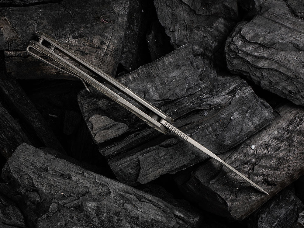 ** COMING SOON ** - WE Knife WE19022 - SNICK - 20CV or Damasteel Blade - Titanium Handle