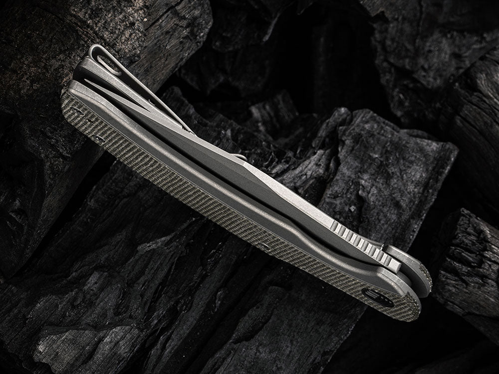 ** COMING SOON ** - WE Knife WE19022 - SNICK - 20CV or Damasteel Blade - Titanium Handle
