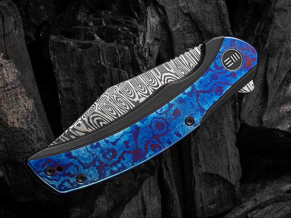 ** COMING SOON ** - WE Knife WE19022 - SNICK - 20CV or Damasteel Blade - Titanium Handle