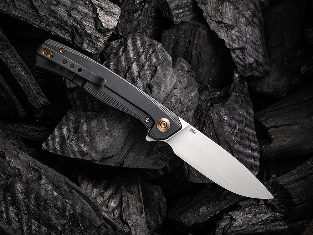 # ** ALMOST GONE ** WE Knife - WE20015 SEER - HAND RUBBED 20CV Blade - Titanium Handle - LIMITED EDITION