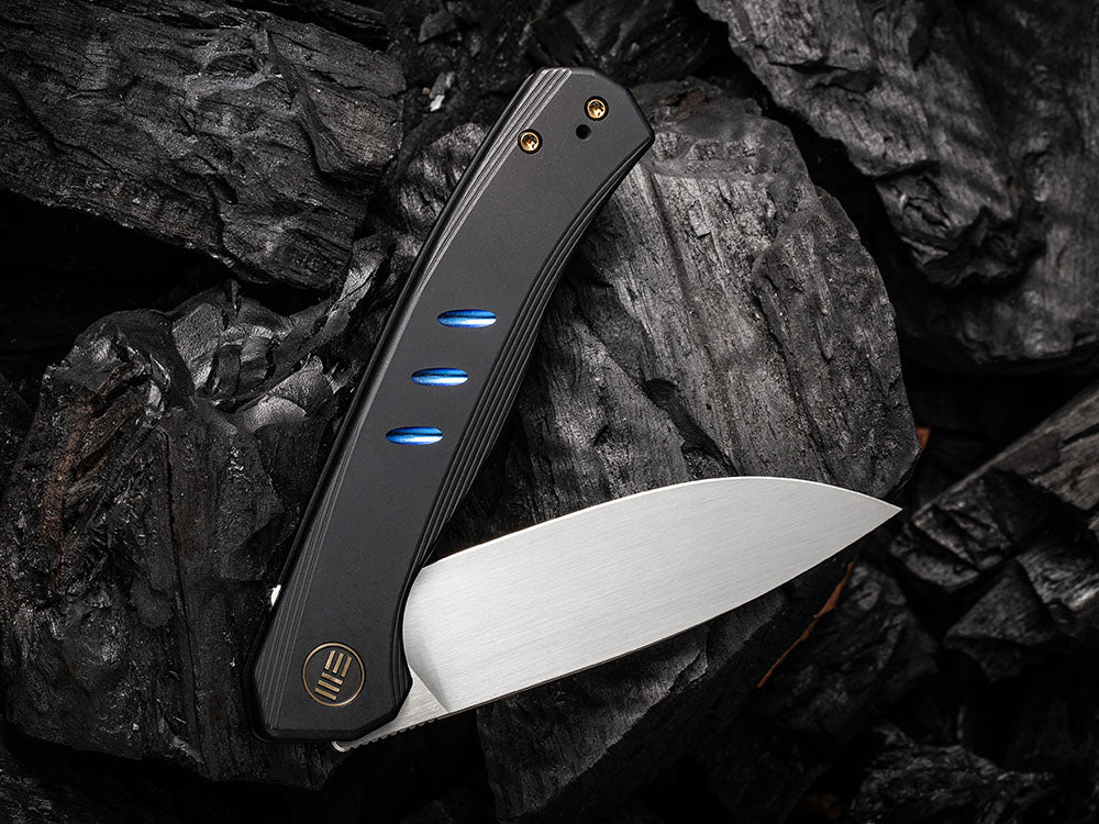 # ** ALMOST GONE ** WE Knife - WE20015 SEER - HAND RUBBED 20CV Blade - Titanium Handle - LIMITED EDITION