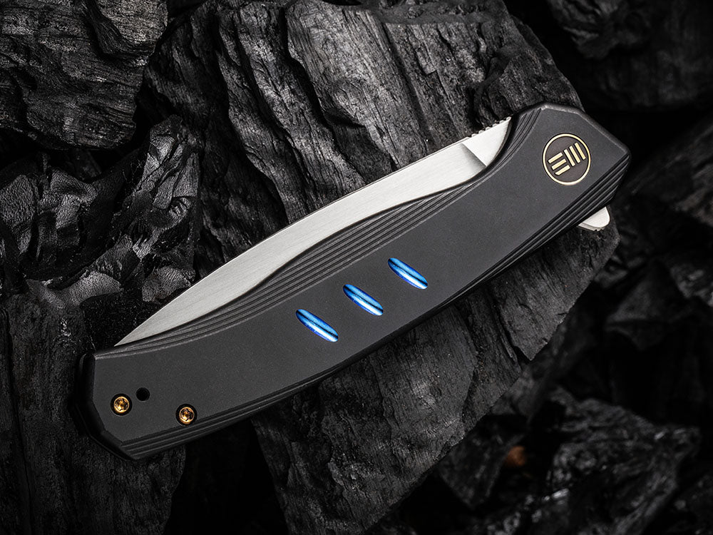 # ** ALMOST GONE ** WE Knife - WE20015 SEER - HAND RUBBED 20CV Blade - Titanium Handle - LIMITED EDITION