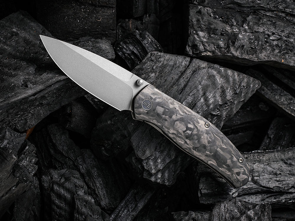 WE Knives - WE20025 ESPRIT - 20CV Blade - Carbon Fiber or Titanium Handle - Ray Laconico Design