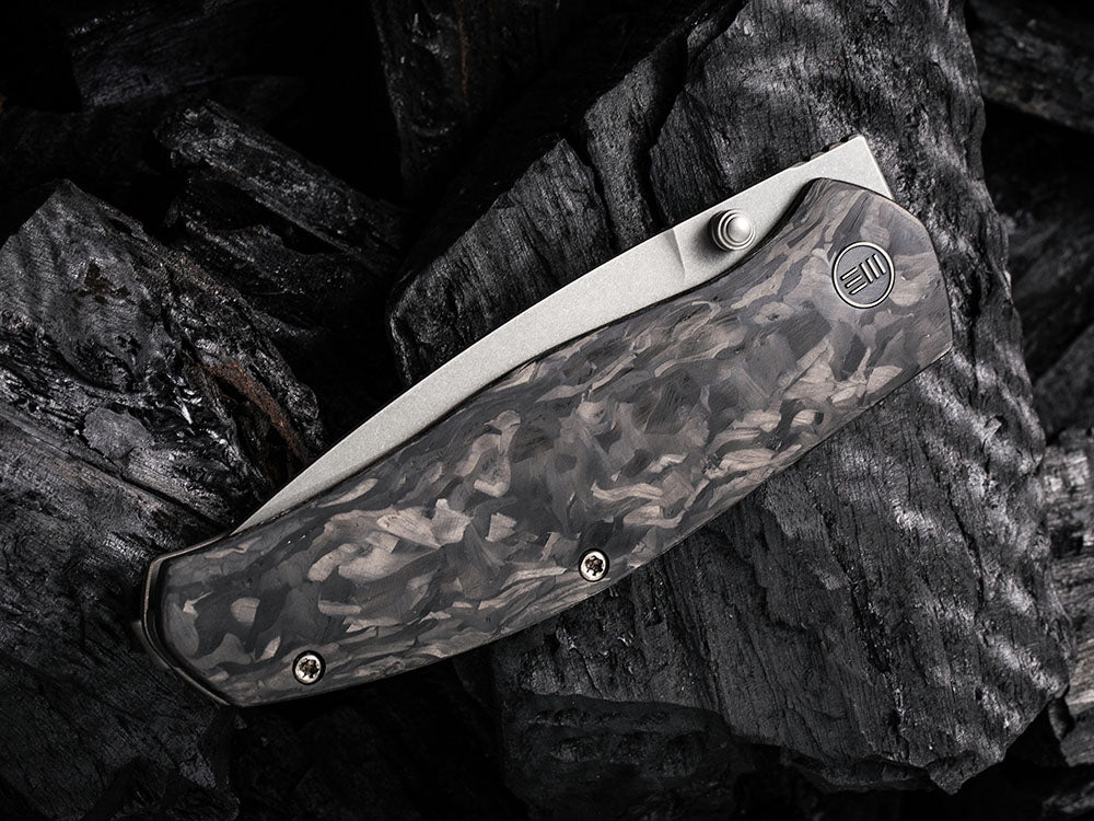 WE Knives - WE20025 ESPRIT - 20CV Blade - Carbon Fiber or Titanium Handle - Ray Laconico Design