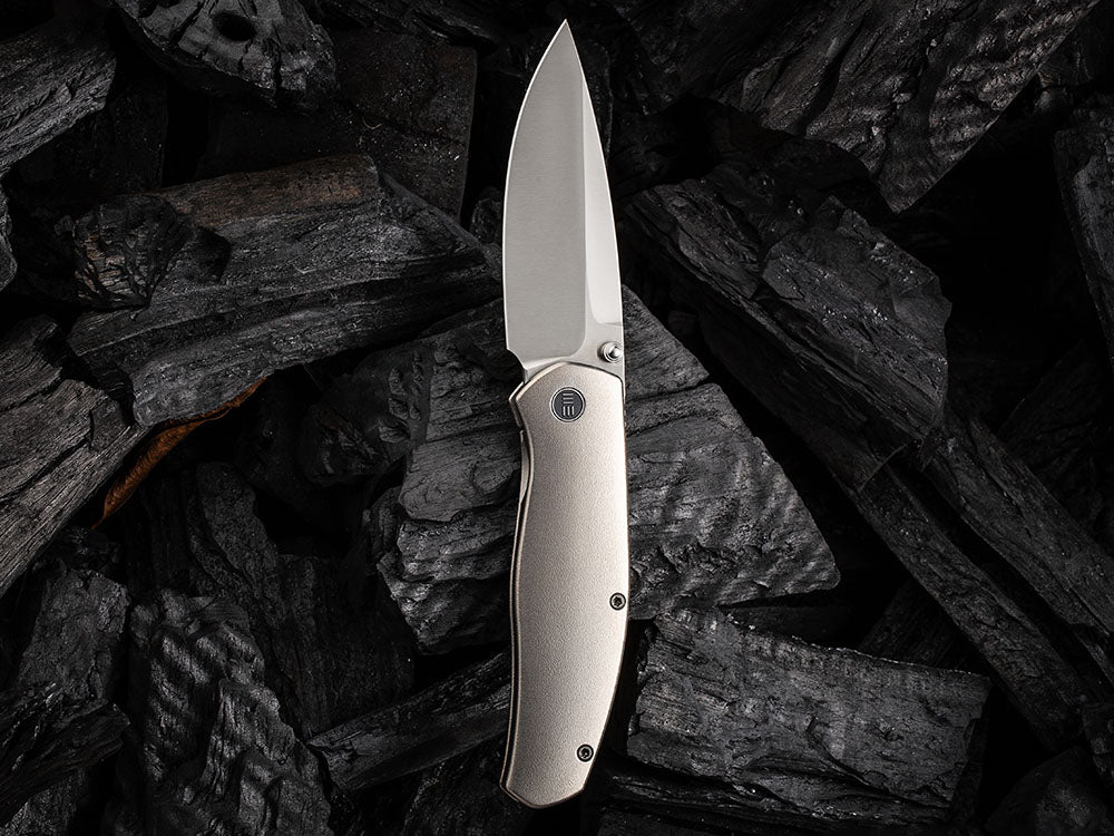 WE Knives - WE20025 ESPRIT - 20CV Blade - Carbon Fiber or Titanium Handle - Ray Laconico Design