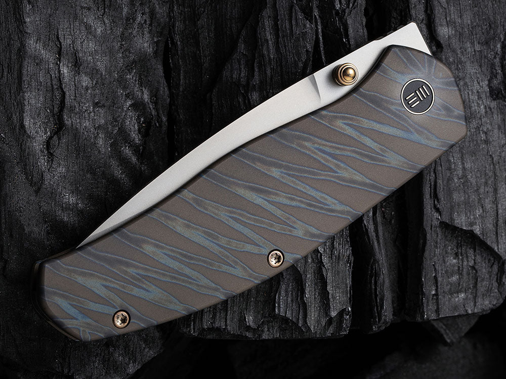 WE Knives - WE20025 ESPRIT - 20CV Blade - Carbon Fiber or Titanium Handle - Ray Laconico Design