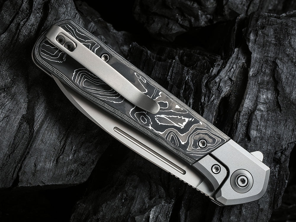 ** CANCELLED LAY BUY SALE ** - WE Knife WE20050 - SOOTHSAYER - 20CV - CARBON FIBER HANDLE