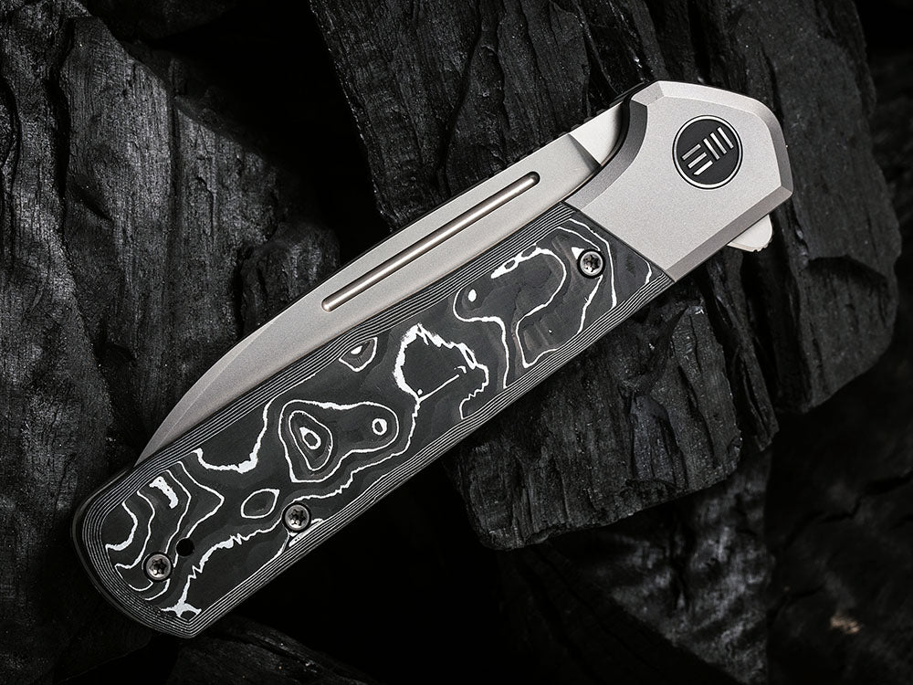 ** CANCELLED LAY BUY SALE ** - WE Knife WE20050 - SOOTHSAYER - 20CV - CARBON FIBER HANDLE