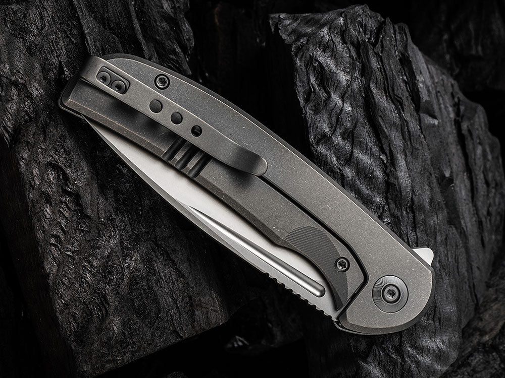 WE Knife WE20061B-BEACON - 20CV BLADE - Titanium Handle