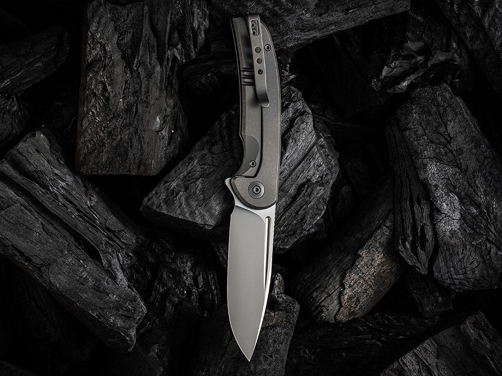 WE Knife WE20061B-BEACON - 20CV BLADE - Titanium Handle