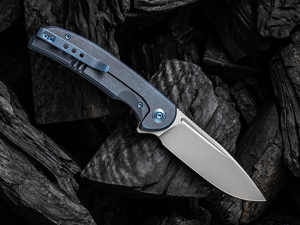 WE Knife WE20061B-BEACON - 20CV BLADE - Titanium Handle