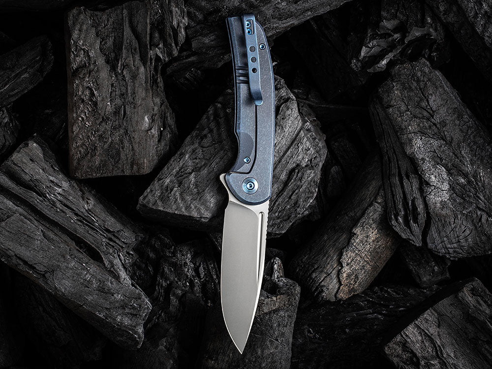 WE Knife WE20061B-BEACON - 20CV BLADE - Titanium Handle