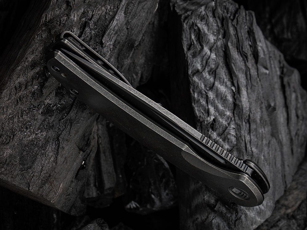 WE Knife WE20061B-BEACON - 20CV BLADE - Titanium Handle