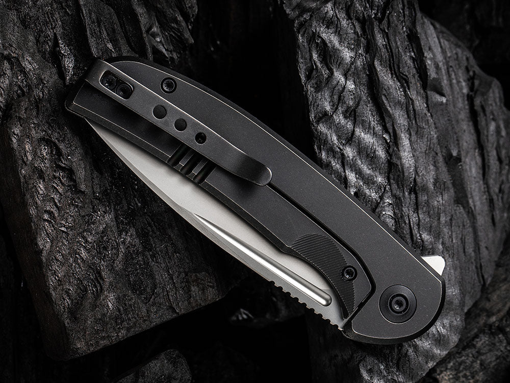 WE Knife WE20061B-BEACON - 20CV BLADE - Titanium Handle