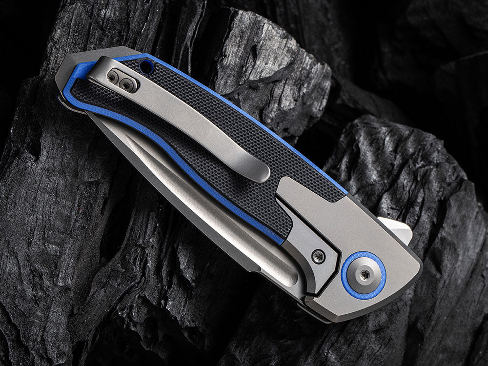 WE Knife WE20078 - PRESSCHECK -20CV blade - Titanium Handle